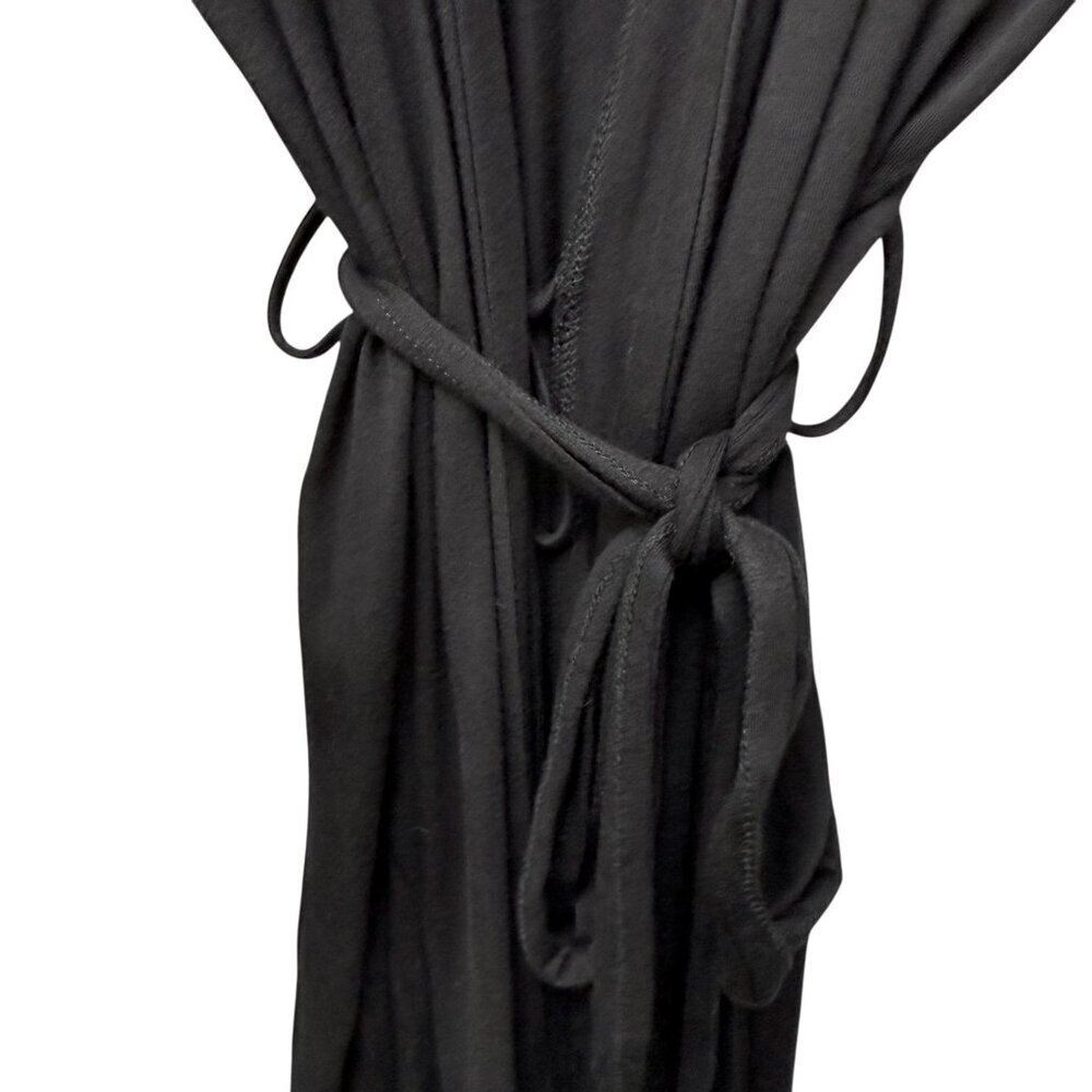 HONEYDEW Robe Black Size Large Stretch Rayon Blend Kimono Womens Loungewear - Picture 9 of 11